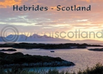 Hebrides - Scotland, Rum & Eigg Magnet (H)