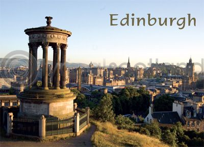 Edinburgh from Calton Hill Magnet (H)