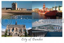 City of Dundee Composite Postcard (HA6)