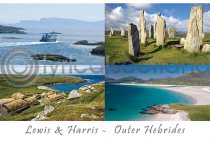 Lewis - Lewis & Harris - Outer Hebrides Postcard (H A6 LY)