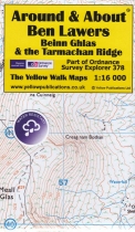 A&A Map Ben Lawers, Beinn Ghlas & the Tarmachan Ridge