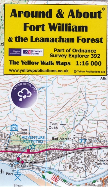 A&A Map Fort William & the Leanachan Forest