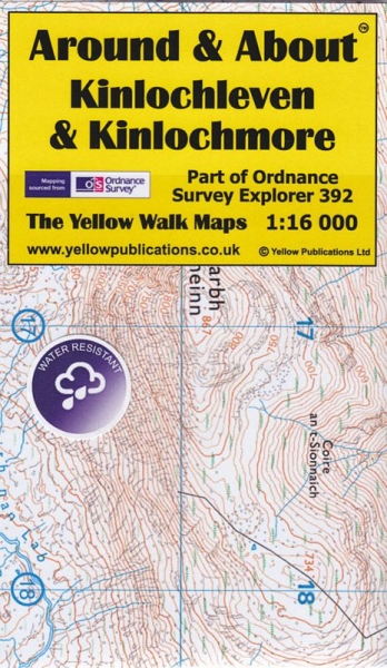 A&A Map Kinlochleven & Kinlochmore