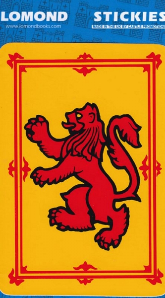 Lion Rampant Rectangle Large Stickies