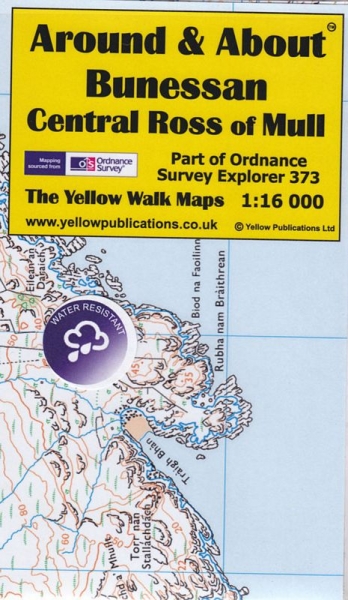 A&A Map Bunessan, Central Ross of Mull